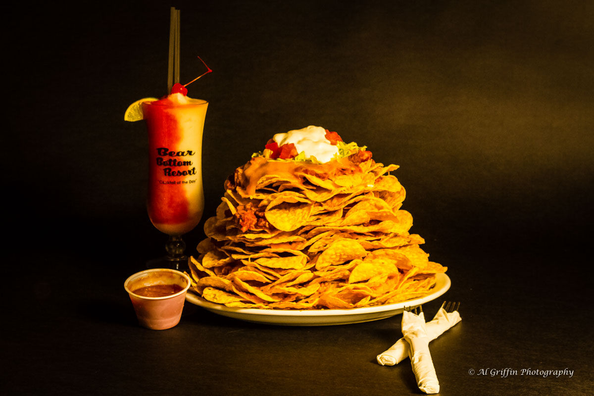 Nachos and Miami Vice at Bear Bottom
